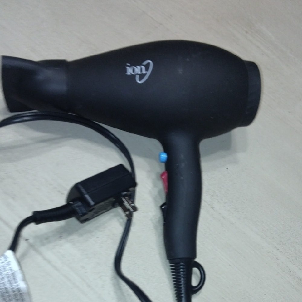 Black Ionic Hair Dryer